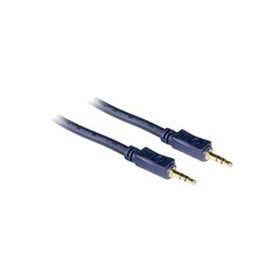 C2G / Cables to Go 40603 Velocity M/M Stereo Audio Cable (12 Feet, Blue)