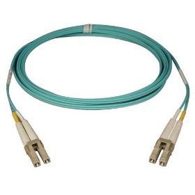 Tripp Lite N820-25M 25M 10Gb MMF Fiber 50/125 OM3 LSZH Patch Cable LC/LC Aqua, 82ft
