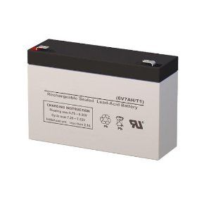 AP-670F1 6 Volt 7 AmpH SLA Replacement Battery with F1 Terminal