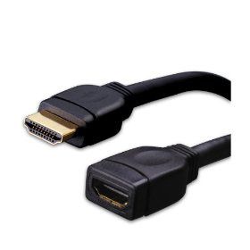 Vanco 120503X Pro Digital High Speed HDMI Male to Female Cable (3 Feet)