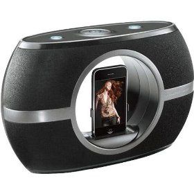 The Sharper Image EC-A115 Rotating Speaker System for iPod/iPhone

