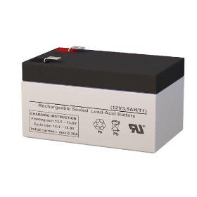 CP1232 12 Volt 3.5 AmpH SLA Replacement Battery with F1 Terminal