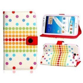 Print protective case cartoon bird for Samsung Galaxy (Note) II N7100 (red)