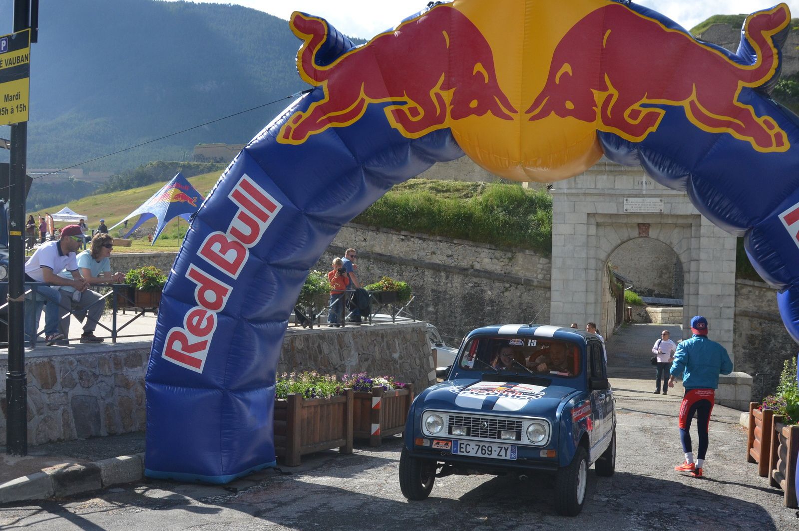 Le départ du la 2ème édition du Red Bull Cocorico