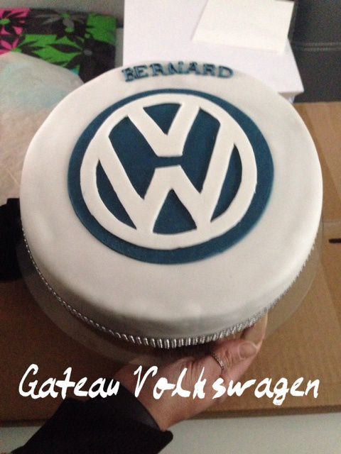 Gâteau anniversaire Volkswagen - Bidoudeuse & Cia Lda