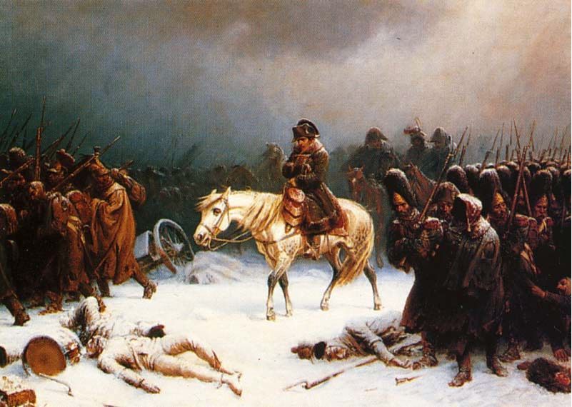 La retraite de Russie - hiver 1812