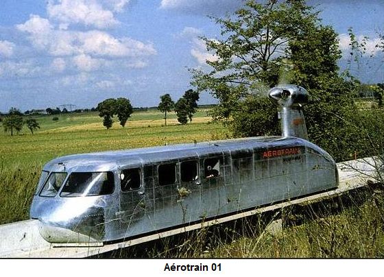 1965 - L'AEROTRAIN de M. Bertin : &quot;Comme un avion sans aile...&quot;