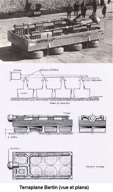 1965 - L'AEROTRAIN de M. Bertin : &quot;Comme un avion sans aile...&quot;