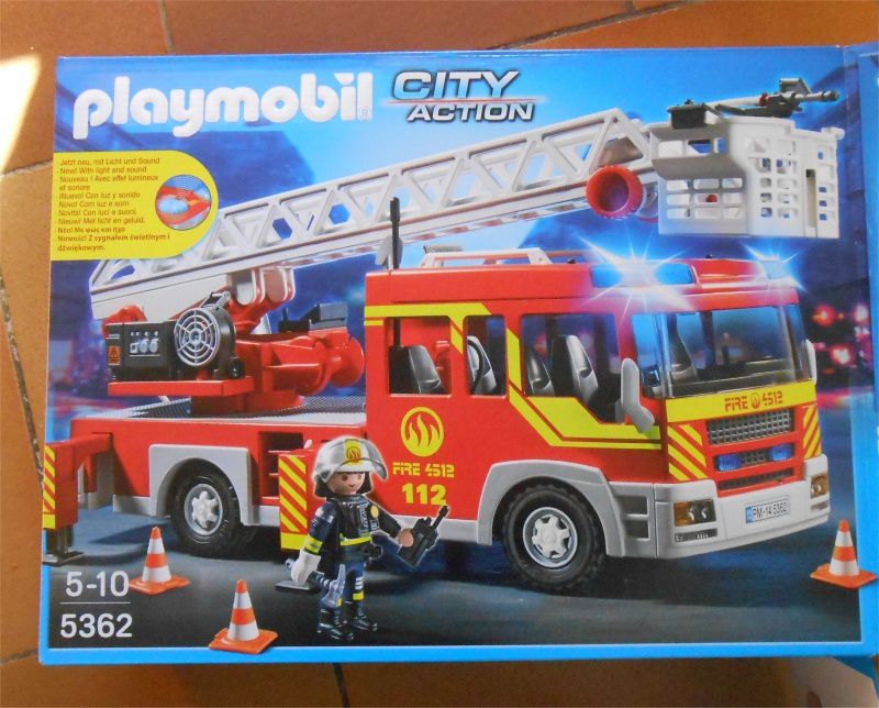 Playmobil City action 5362 pompiers - Le blog de systeme-d-pour-fauches