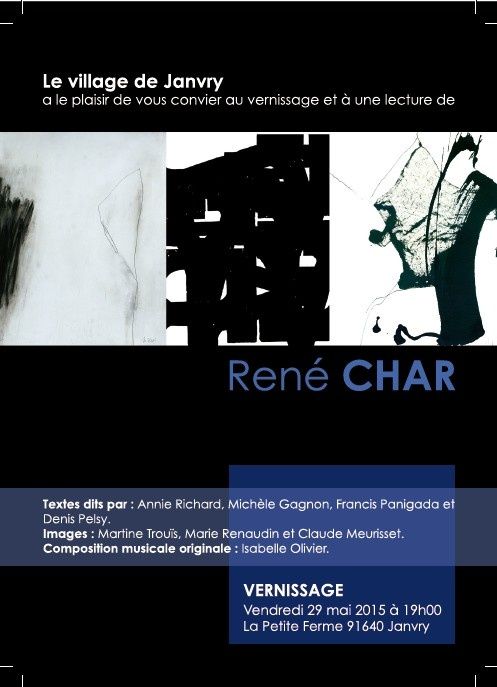 rencontre avec rené char