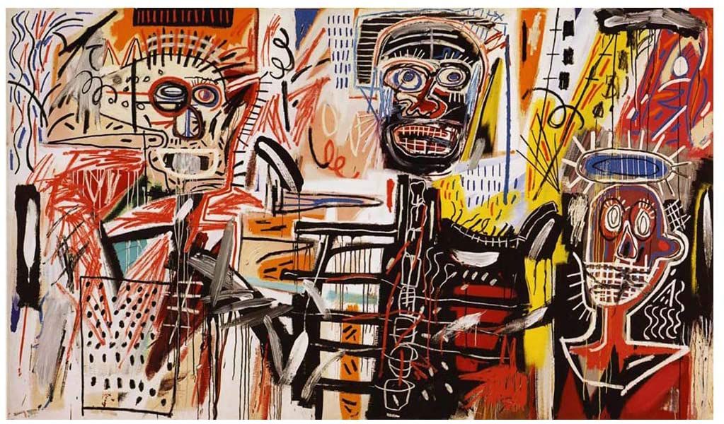 Jean Michel Basquiat / ARTS PLASTIQUES / ART CONTEMPORAIN - BIEN LE BONJOUR  D'ANDRE