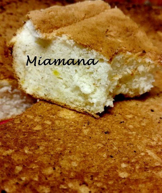 Gateau aérien au citron (blancs d'oeufs)