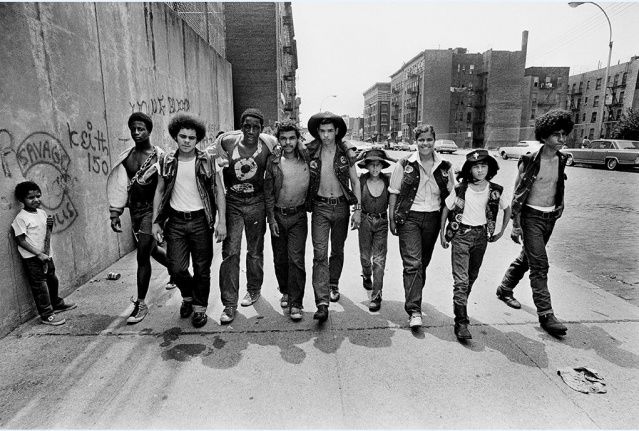 "Gang des Savage Skulls, Bronx, New York", 1972 de Jean Pierre Laffont 