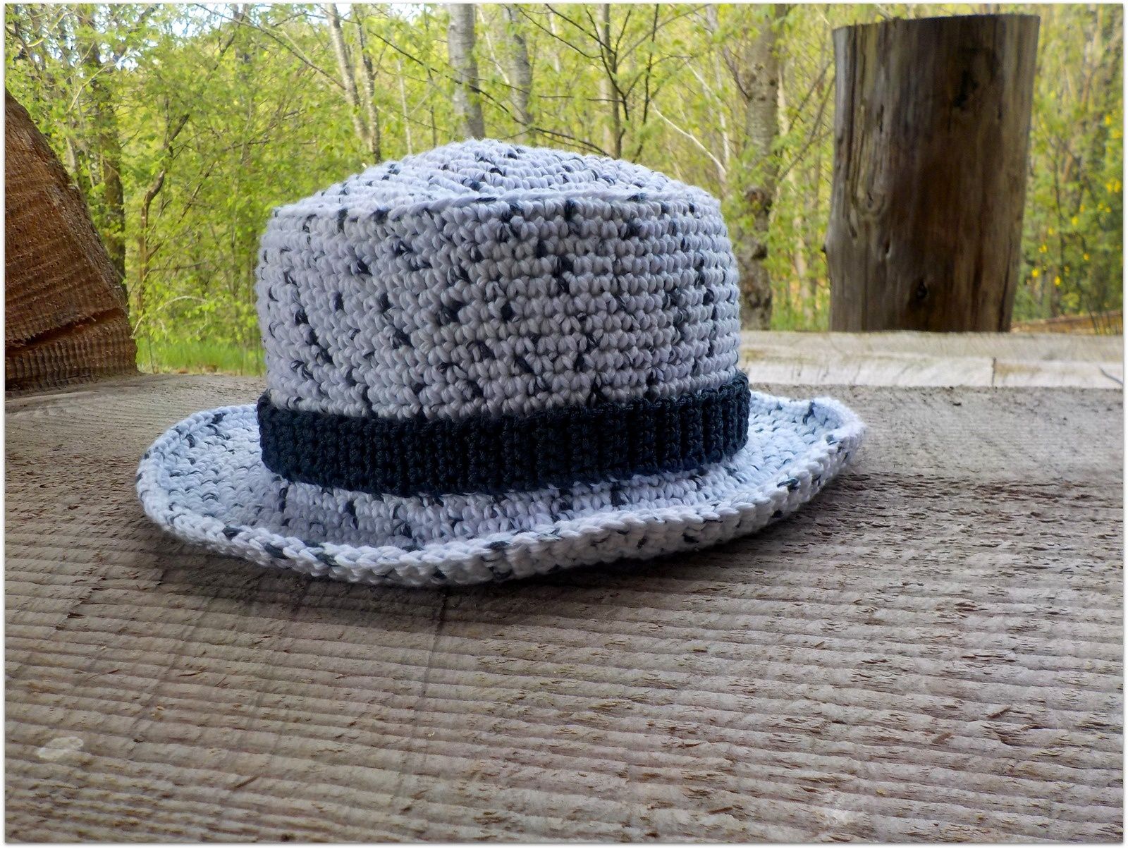 chapeau au crochet : taille enfant - Au fil de Mamita