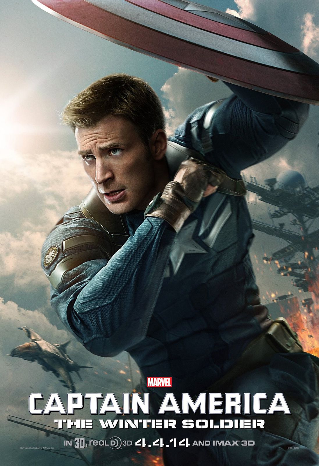 Captain America 2 : le tout dernier poster - spiBER-man.com