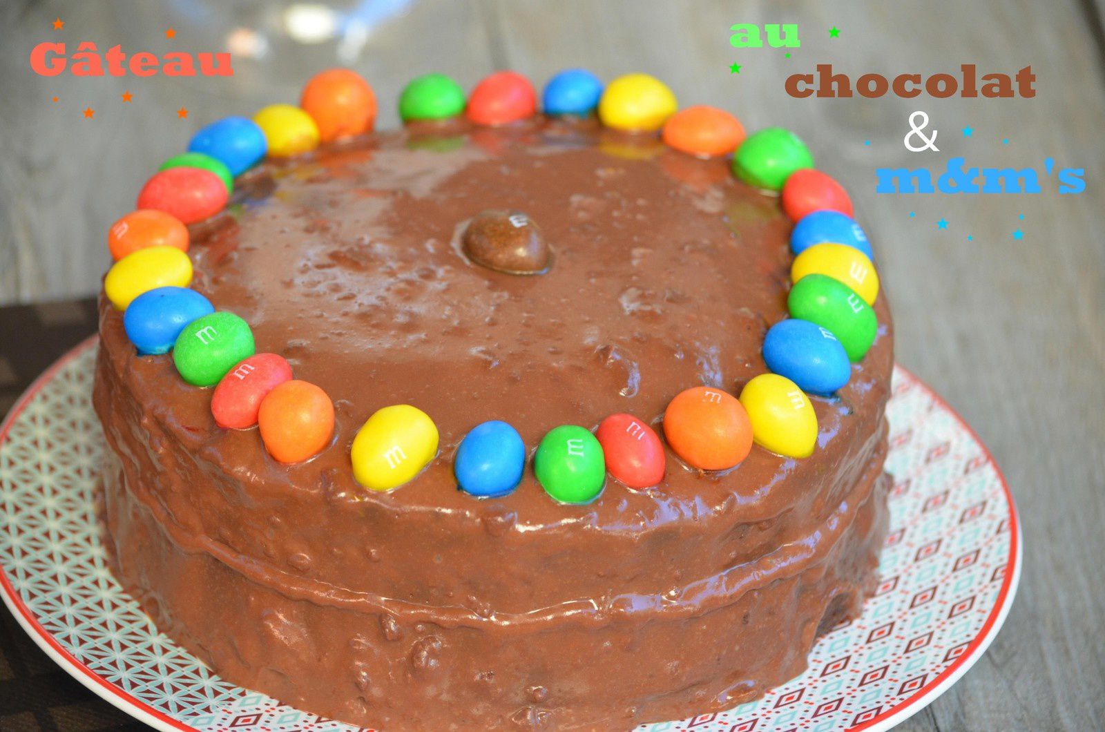 Recette Gâteau chocolat anniversaire - Blog de