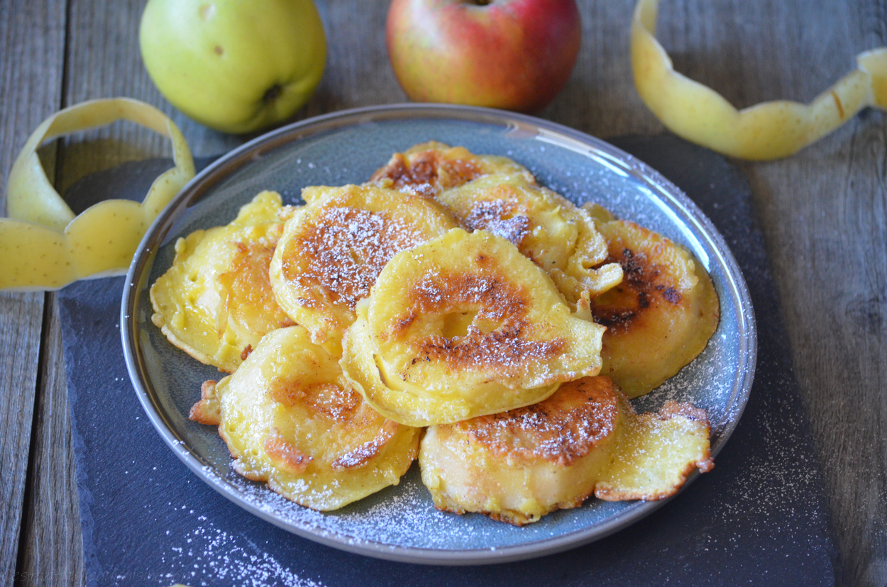 Beignets de pommes Ã  la poÃªle et sans friture