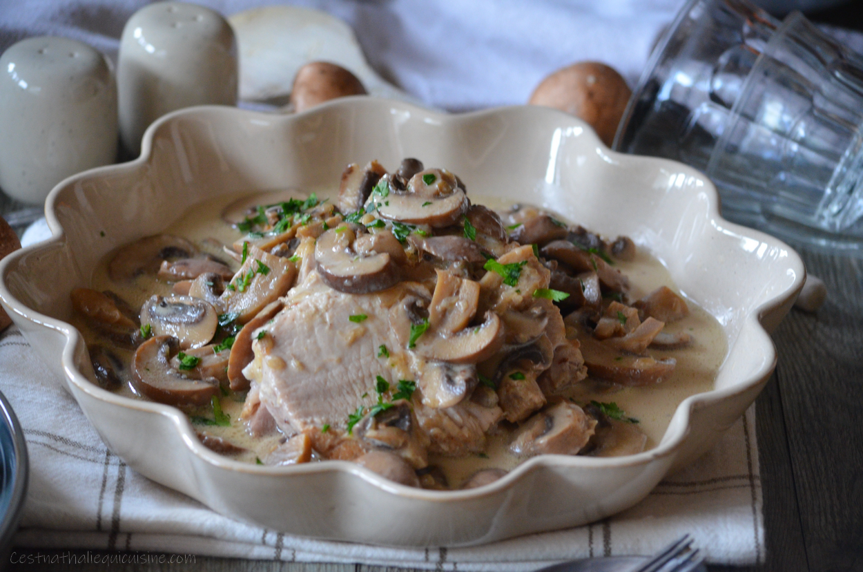 Rôti de porc à la moutarde au cookeo - Le blog de C'est Nathalie qui cuisine