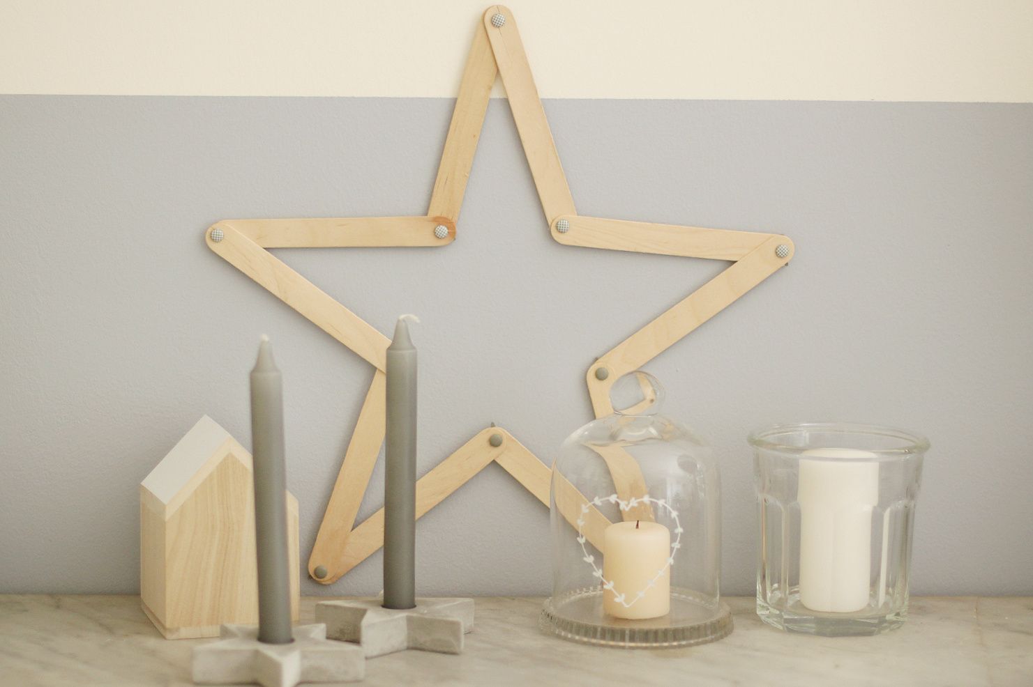 Etoile en bois DIY - Avec ses 10 ptits doigts - blog DIY