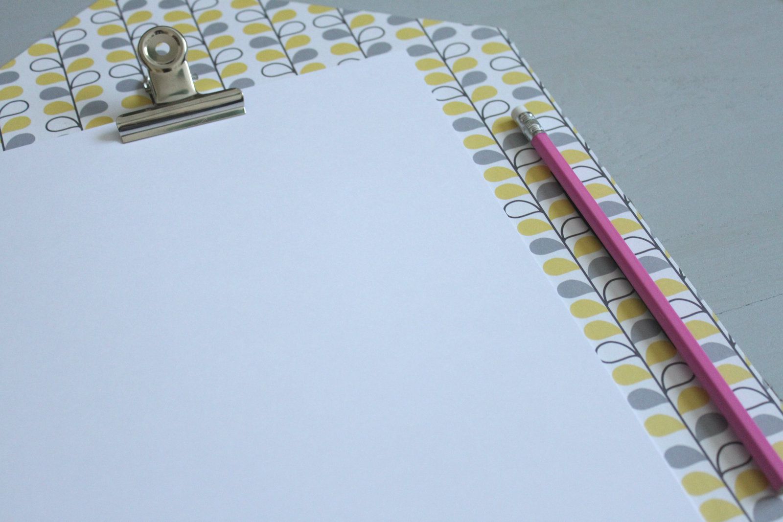 Un clipboard en 10 min chrono Avec ses 10 ptits doigts blog DIY