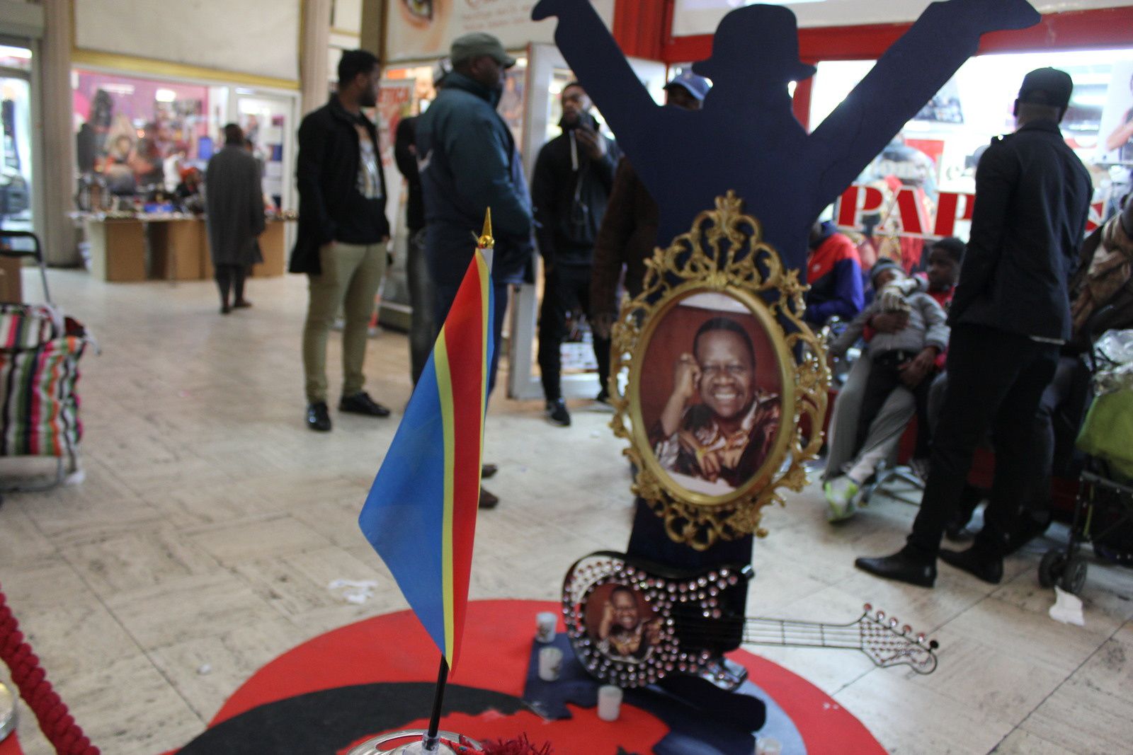 Matonge-Bruxelles, hommage à Papa Wemba