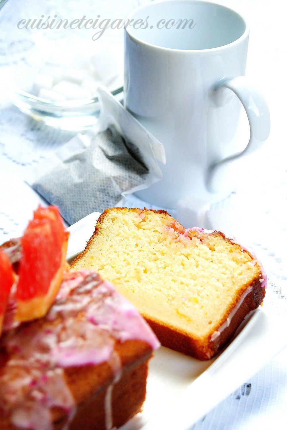Sunshine Cake : un délicieux gâteau au Pamplemousse pour le MMM n°30
