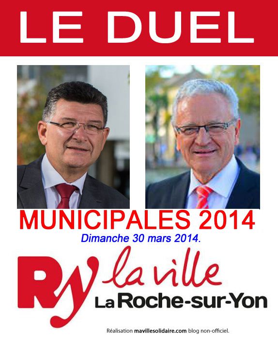 Municipales 2014. Qui sera le prochain Maire de la Roche-sur-Yon ?