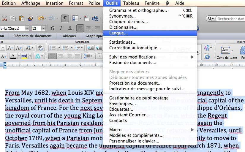 Gestion des langues et correction de la grammaire et orthographe - Cours  faciles sur les principales fonctions de Word'Office et d'autres logiciels  pour tous