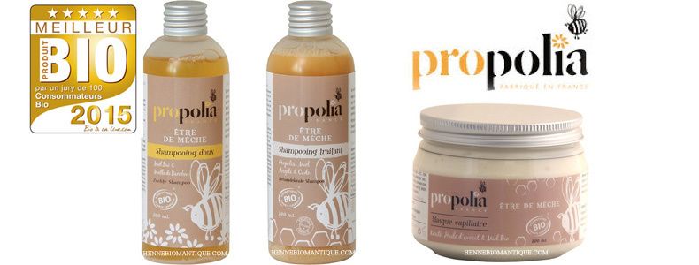 La gamme capillaire - Miel & Propolis