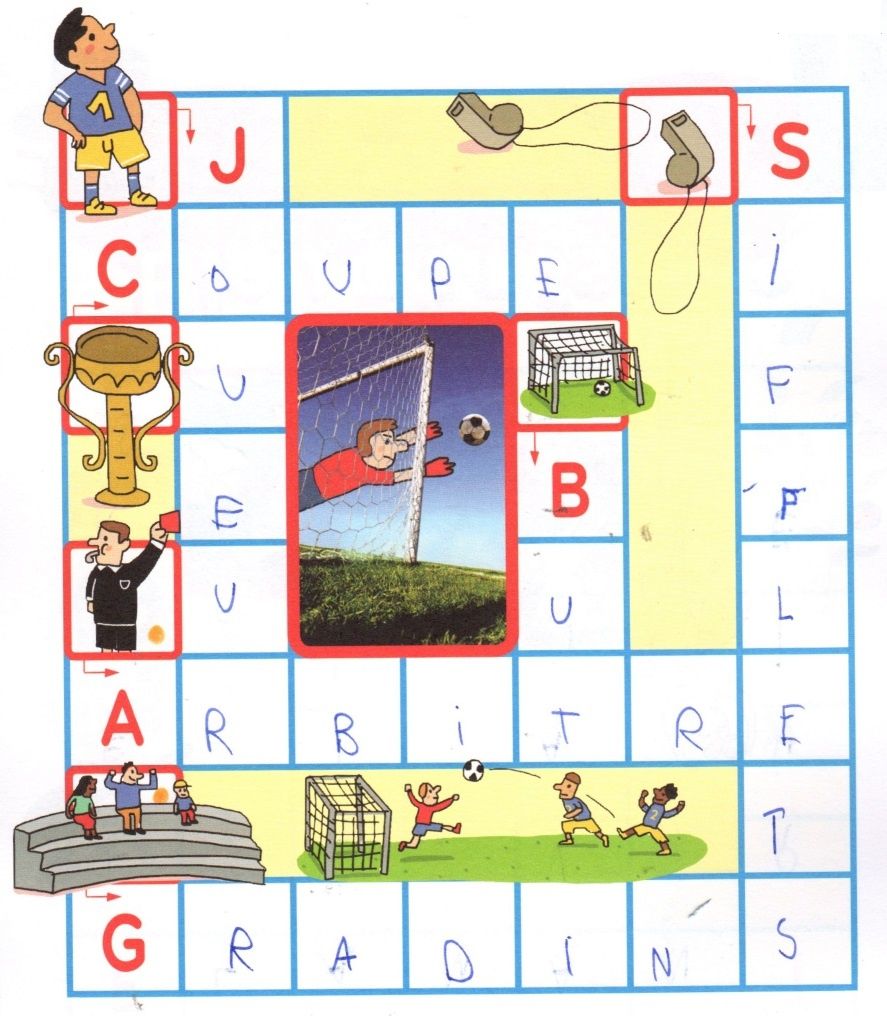 Champ De Course Anglais Mots Fléchés Ecole à la maison 40 - Blog concernant notre aventure de l'école à la