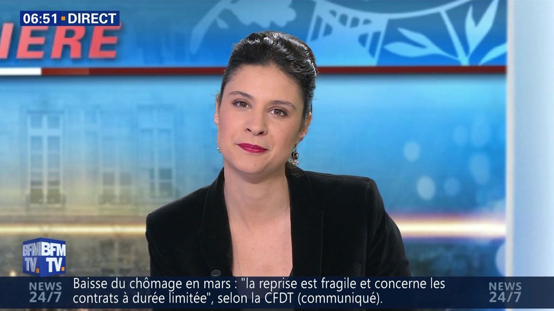 APOLLINE DE MALHERBE pour POLITIQUE PREMIÈRE sur BFM TV le 2016 04 27