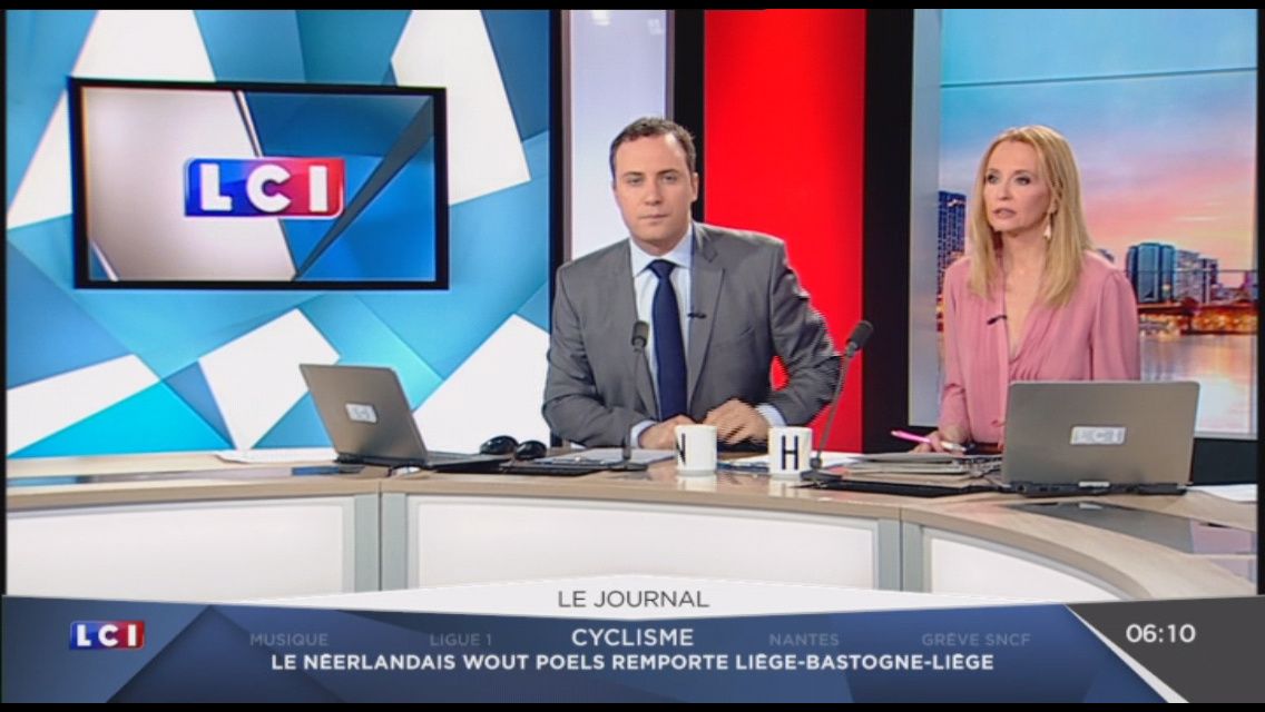 HÉLÈNE LECOMTE pour LCI MATIN sur LCI le 2016 04 25  vuesalatele le blog