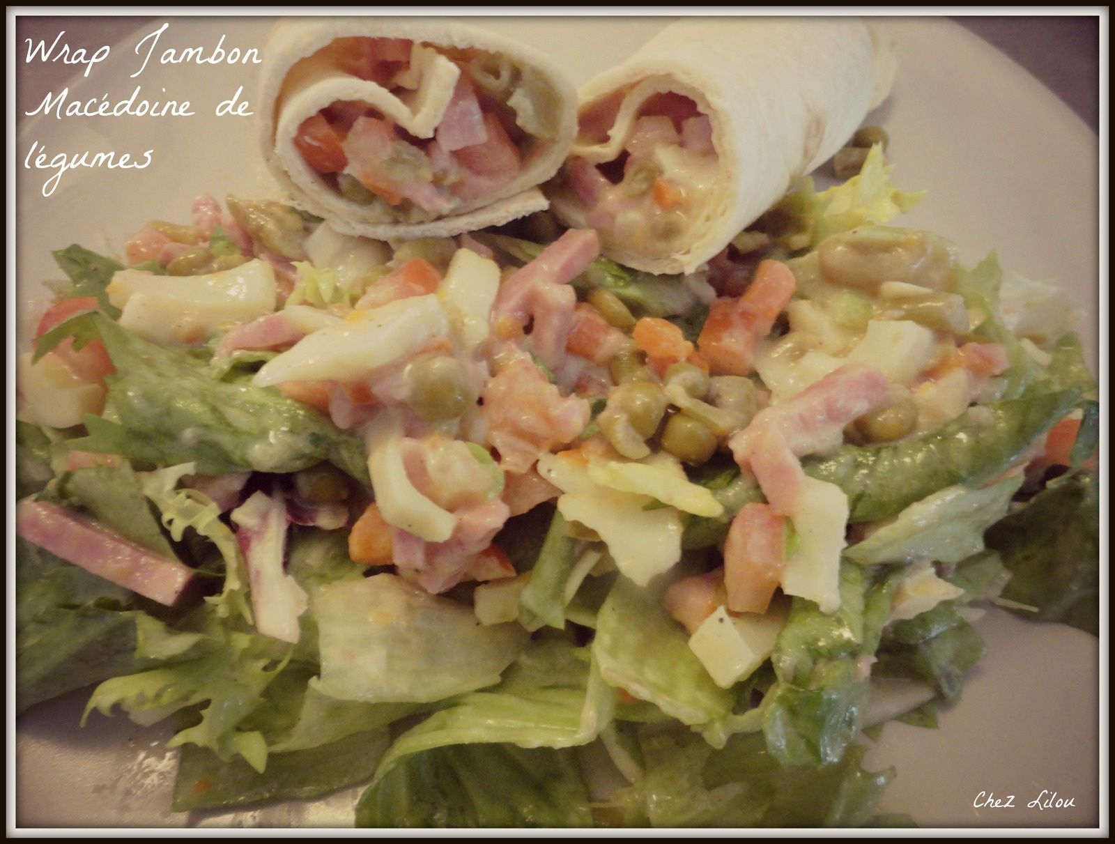 Wrap Jambon Macédoine de légumes