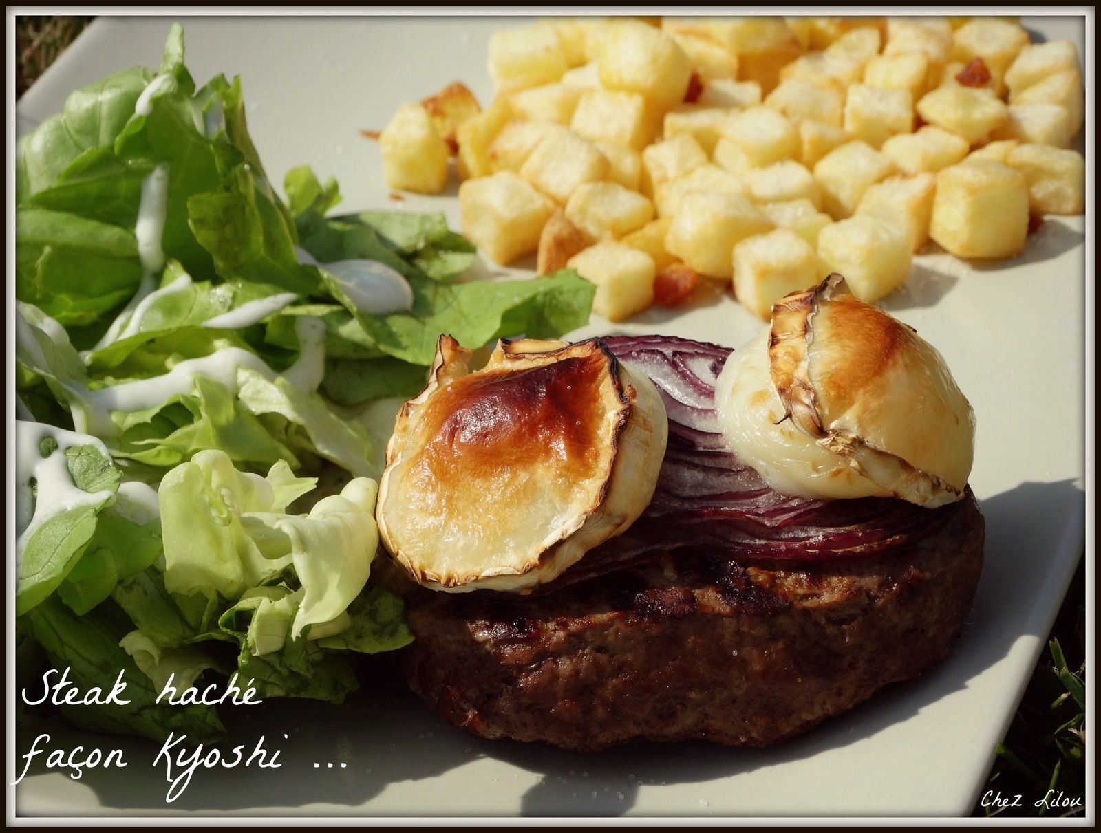 Steak haché façon Kyoshi ...
