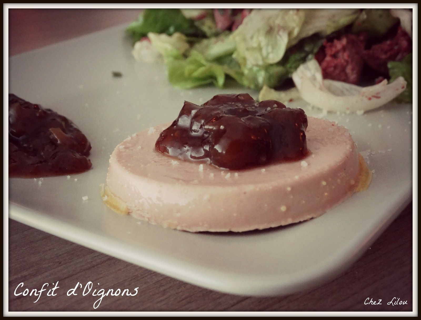 Confit d'oignons maison