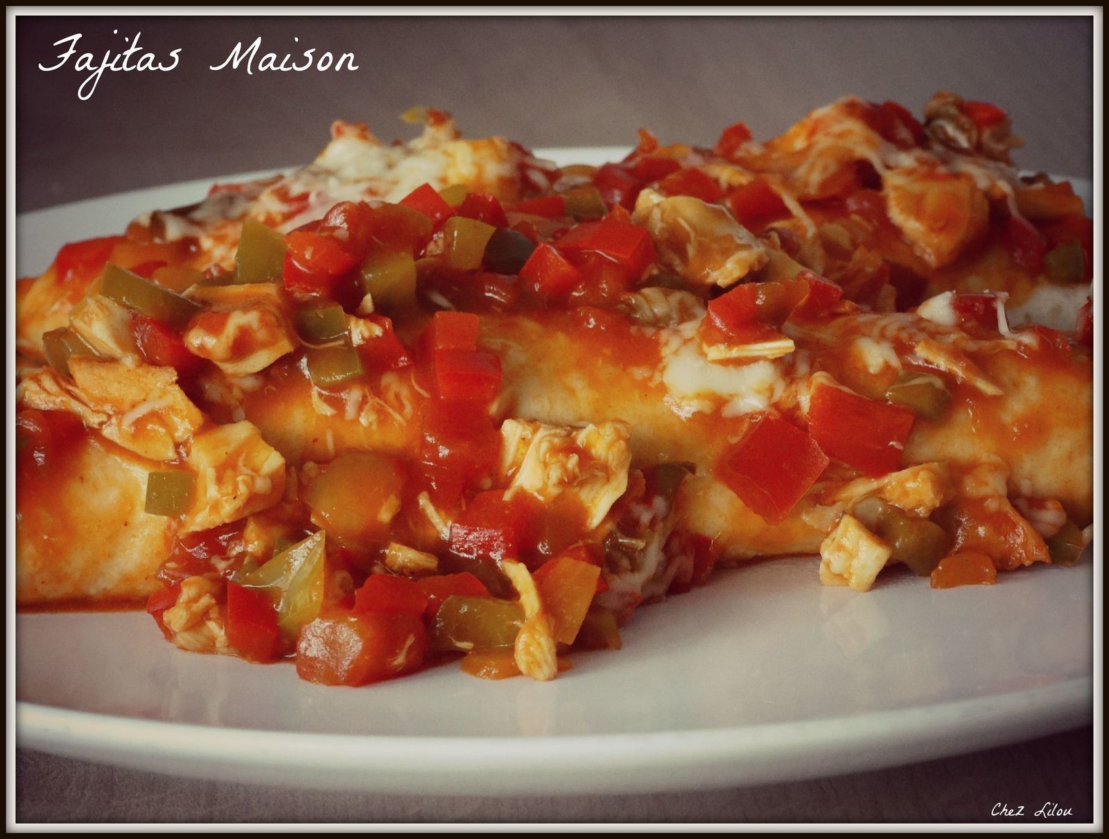 Fajitas Maison