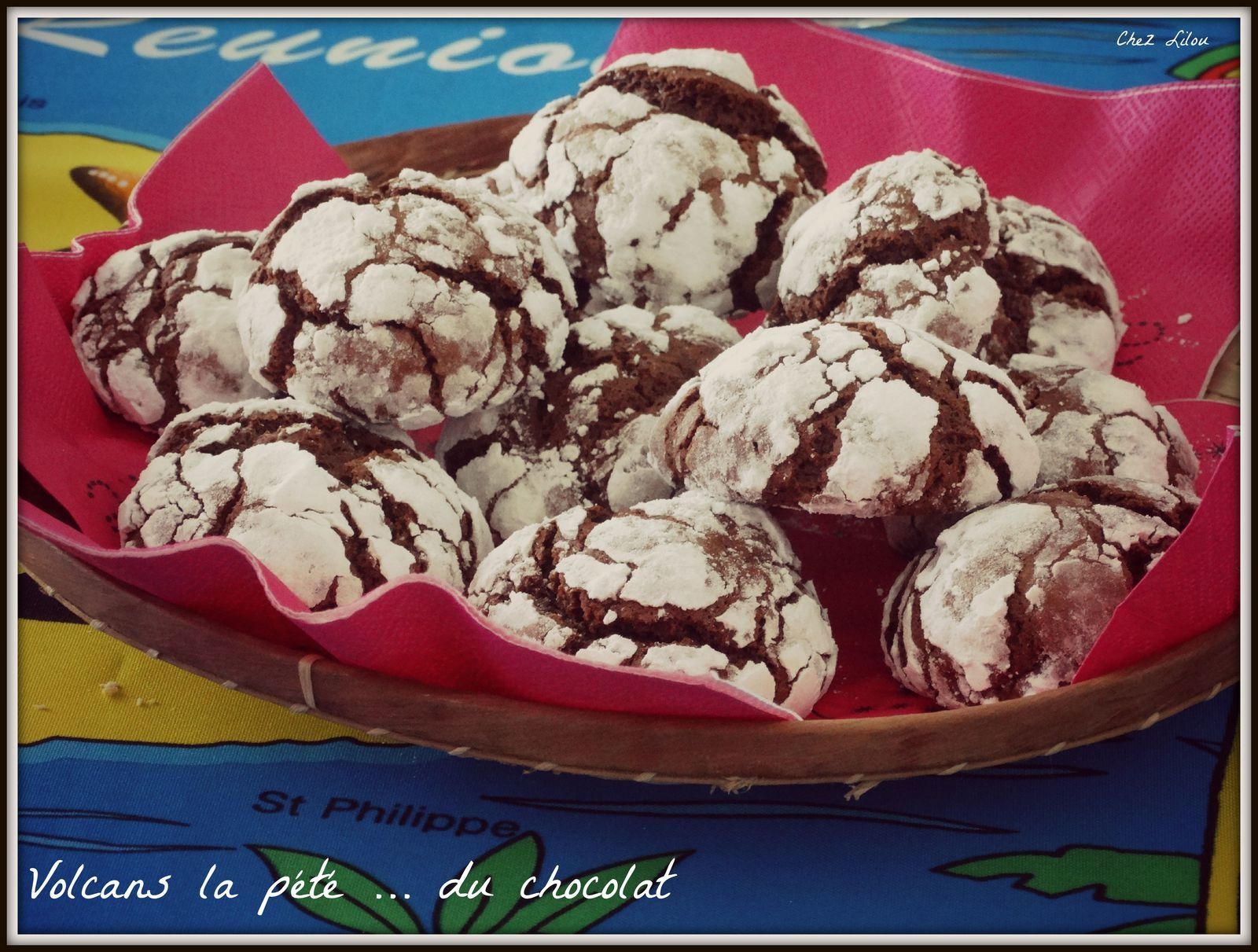 Volcans la pété ... du chocolat