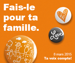 Votations du 8 mars 2015: exonérer de l'impôt les allocations familiales? Oui.