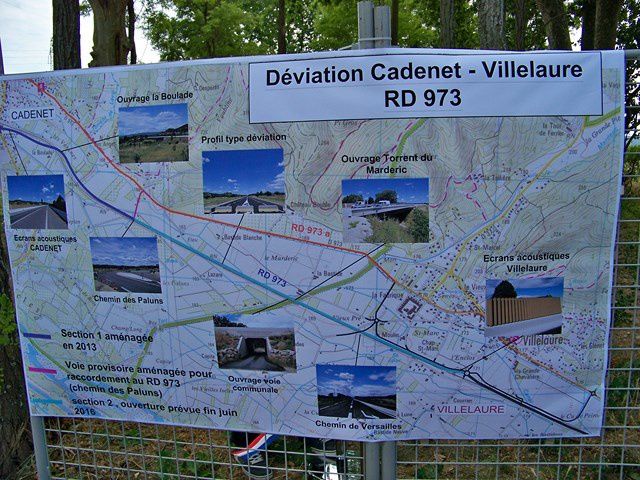 Inauguration de la déviation Cadenet/Villelaure