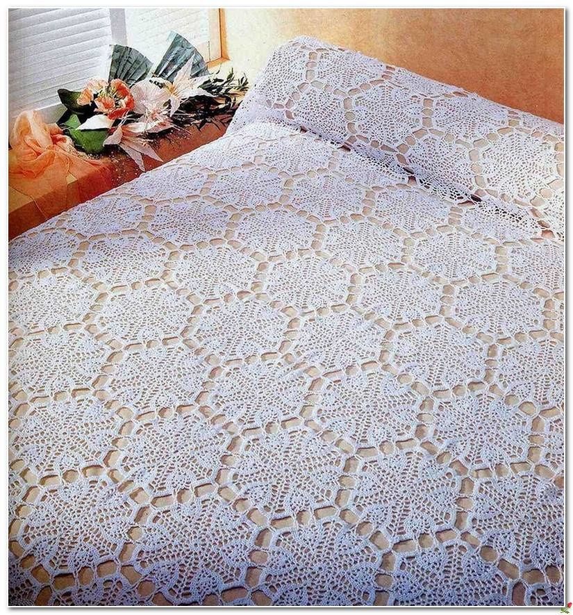 couvre lit au crochet Crochet hmk/rêverie.crea69