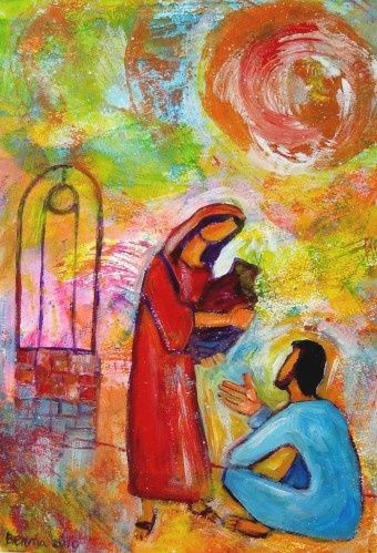Rencontre de jesus et la samaritaine