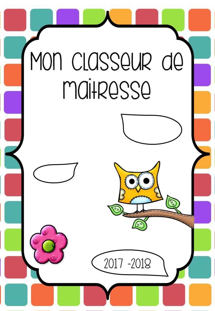 cahier de maitresse version 2017-2018 !!! - Crapouilleries