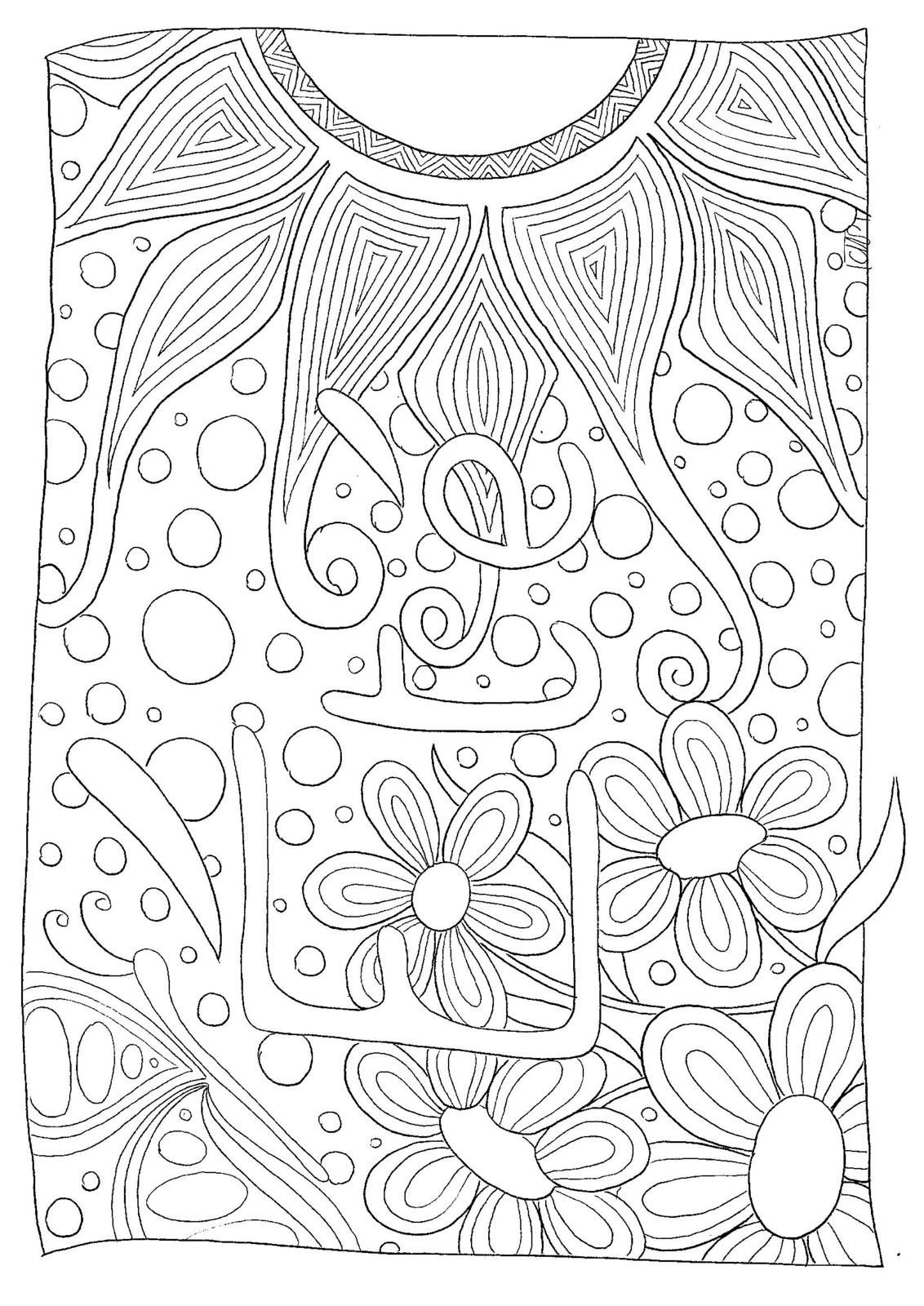 Coloriage Fleurs D Ete