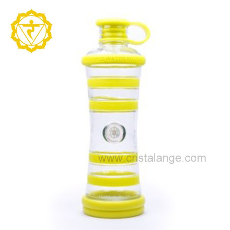 Eau vivante: avec la bouteille i9 jaune bénéficiez des vibrations énergétiques de la couleur jaune en plus des milliers d'informations encodées dans la puce de silicium