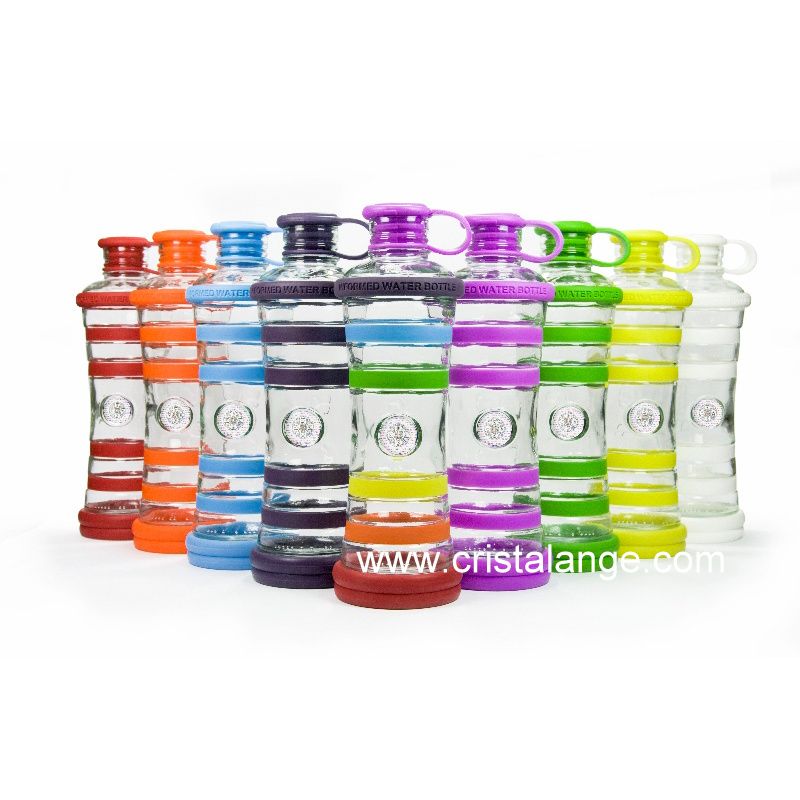 La bouteille i9 est disponible en 9 couleurs définies par l'ayurvéda