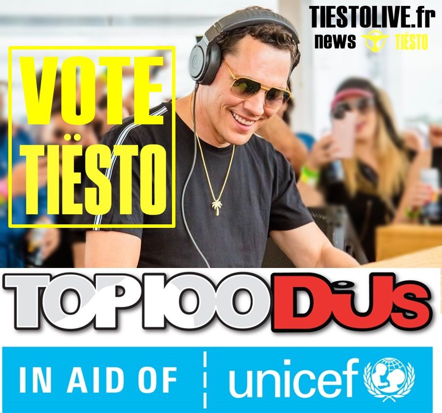 Top 100 DJ MAG 2018, vote Tiësto now !! - - Tiestolive, website Tiesto