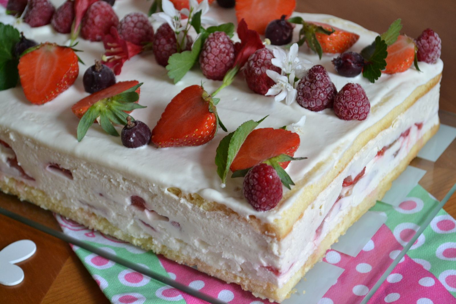 Tiramisu aux fraises #gâteau de fêtes - Hum, ça sent bon