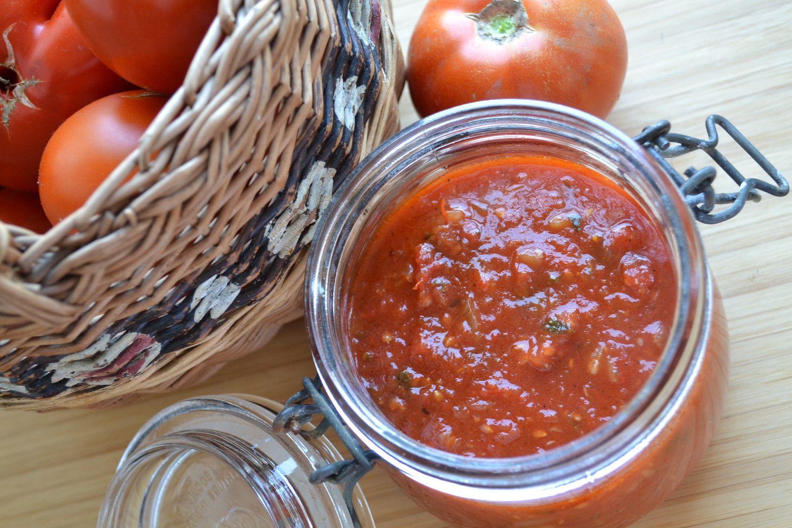 Bocaux de sauce tomates à l'italienne - Hum, ça sent bon ...