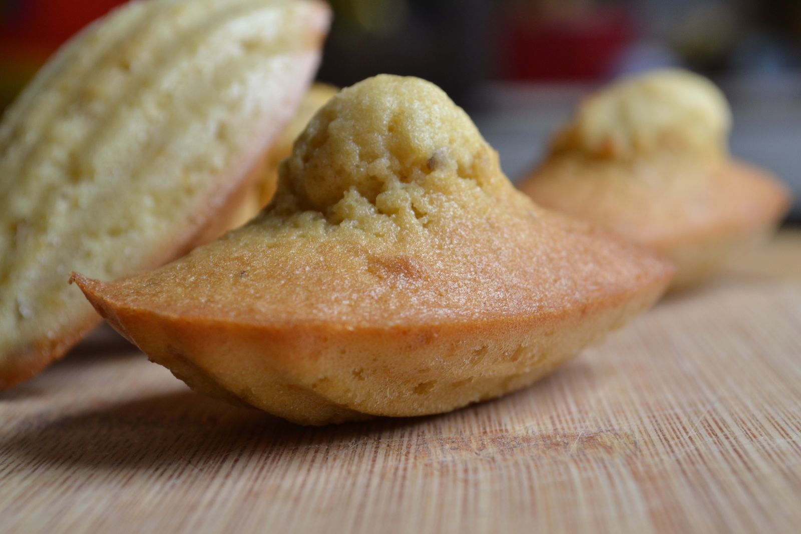 Madeleines à la poudre de noisette - Hum, ça sent bon ...