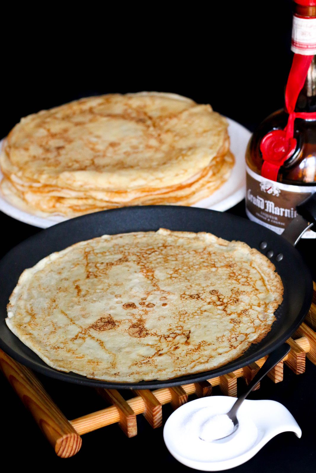 Crêpes de ma grand-mère au Grand-Marnier - Les Délices De Marina